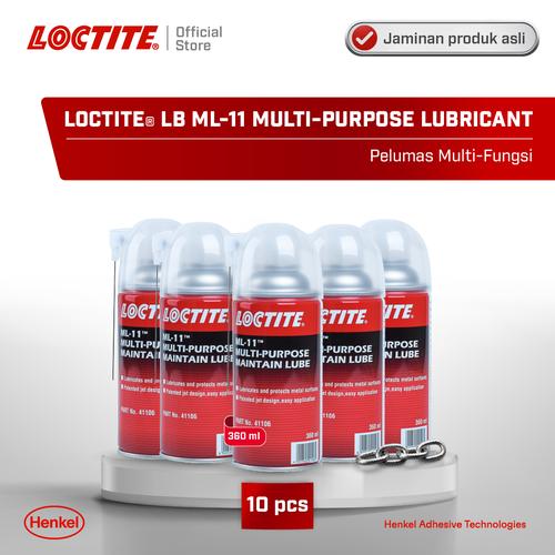 [EZM.6100006] (10 PCS) Henkel LOCTITE LB ML-11 MULTI-PURPOSE LUBRICANT Pelumas 360 ml