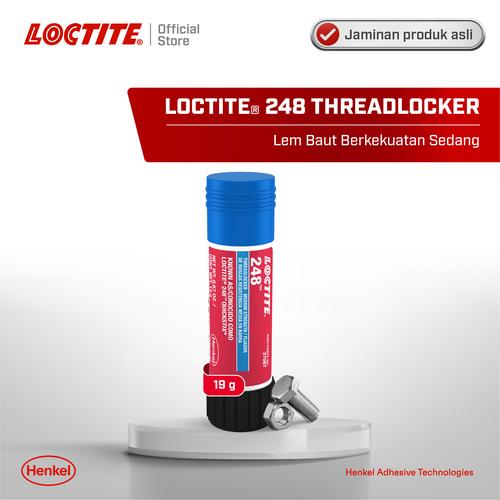 [EZM.6100010] Henkel Loctite Threadlocker 248 Lem Baut 19g