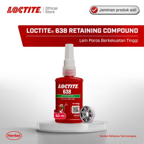 [EZM.6100026] Henkel LOCTITE 638 Retaining Compound Lem Bearing Shaft 50 ml