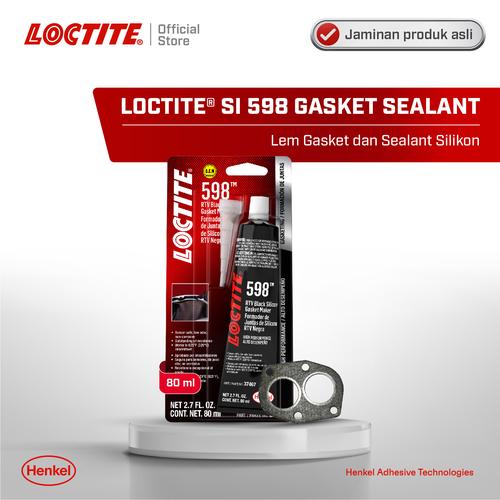 [EZM.6100053] Henkel LOCTITE SI 598 Gasket Sealant Lem Paking/Gasket 80 ml