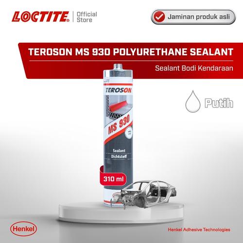[EZM.6100067] Henkel TEROSON MS 930 Polyurethane Sealant Kaca 310 ml - PUTIH
