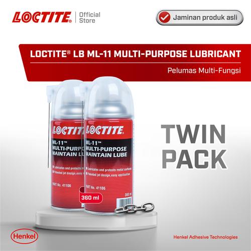 [EZM.6100073] Henkel LOCTITE LB ML-11 MULTI-PURPOSE LUBRICANT Pelumas Twin Pack