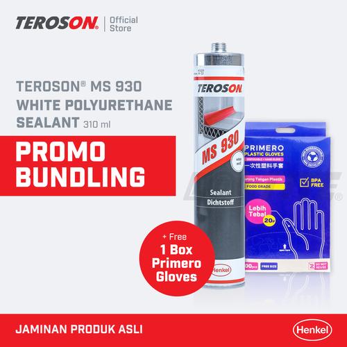 [EZM.6100137] Henkel TEROSON MS 930 Polyurethane Sealant Kaca 310 ml Free Glove