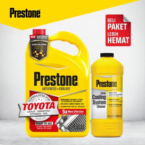 [EZM.7300005] Prestone 50/50 Cor-Guard Asian Pink Coolant + Cleaner Air Radiator