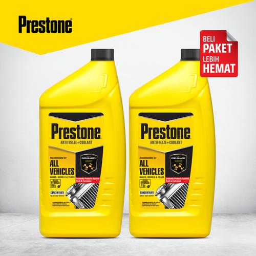 [EZM.7300050] Prestone [Bundle] Radiator Super Coolant (Concentrate) 1L x2 Pendingin