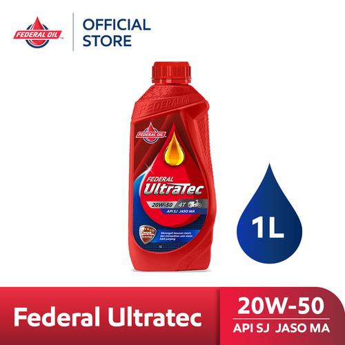 [EZM.10900006] FEDERAL ULTRATEC 20W-50 1L - Oli Motor Non Matic 4T