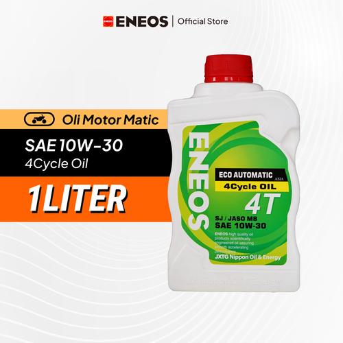 [EZM.1100017] Oli Mesin Motor 4T ECO Matic SAE 10W-30 SJ/MB Kemasan 1 Liter