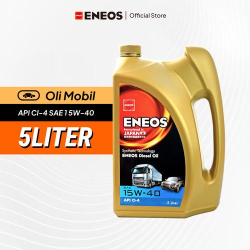 [EZM.1100025] Oli Mesin Mobil Diesel SAE 15W-40 CI-4 Kemasan 5 Liter