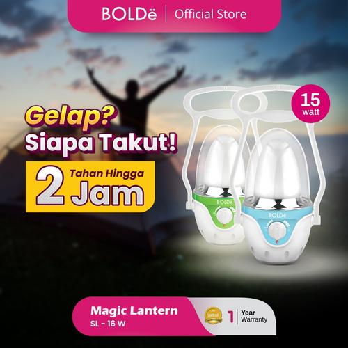 [EZO.4800002] BOLDe Magic Lantern (Lampu Emergency Portable)