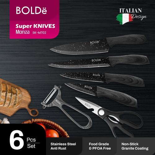 [EZO.4800004] BOLDe Super KNIVES Monza 6 Pcs Set