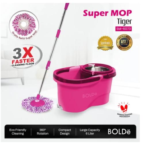 [EZO.4800005] BOLDe Super Mop Tiger (Alat pel)