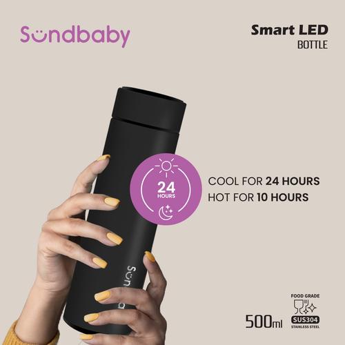 [EZO.4800048] Sundbaby Smart LED Bottle Digital (Termos Suhu Temperatur)