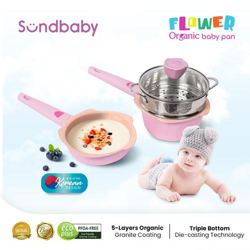 [EZO.4800076] Sundbaby Flower Organic Baby Pan