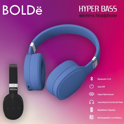 [EZO.4800087] BOLDe Hyper Bass Wireless Headphone