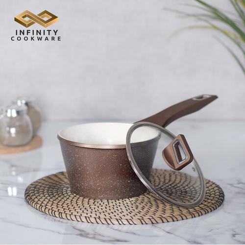 [EZO.4800112] Infinity Sauce Pan 18cm GOLD