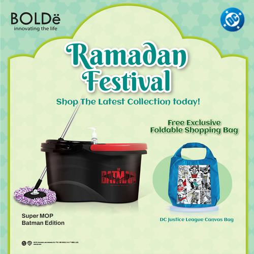 [EZO.4800113] BOLDe Super Mop Batman Edition
