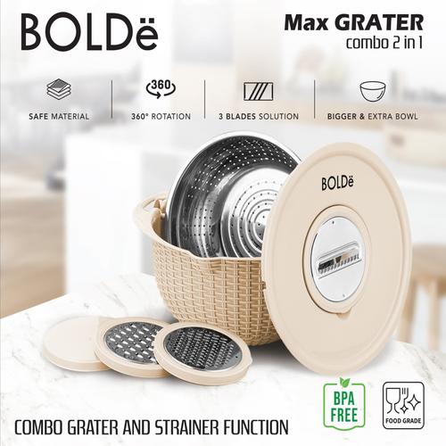 [EZO.4800118] BOLDe MAX GRATER COMBO 2 IN 1