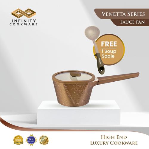 [EZO.4800129] Infinity Sauce Pan 18Cm - Venetta Series