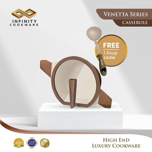 [EZO.4800131] Infinity Pan Casserole 20Cm - Venetta Series