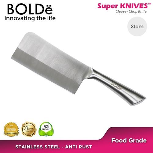 [EZO.4800189] BOLDe Super Knives - Titanium Cleaver Chop Knife