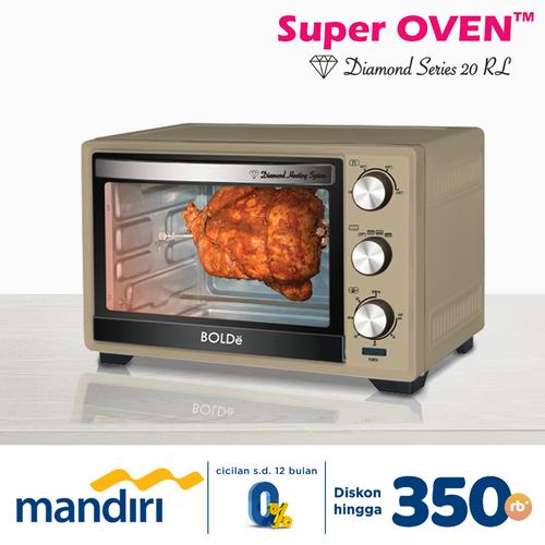 [EZO.4800204] BOLDe Super Oven Diamond Series 20L - Beige