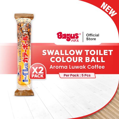 [EZO.9000017] Swallow Kamper Toilet Colour Ball (5 Pcs / Pack) - Luwak Coffee