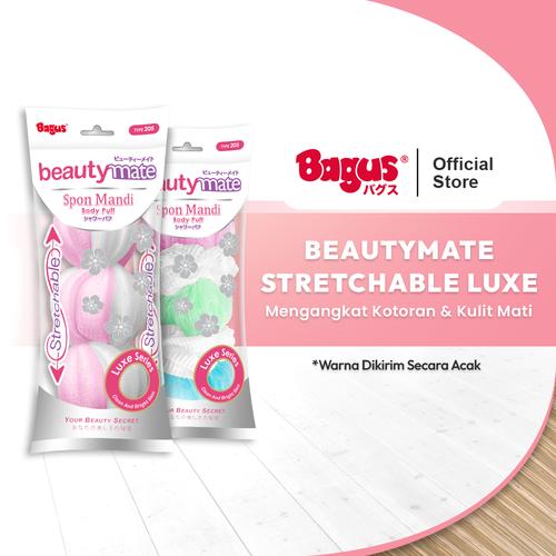 [EZO.9000024] Bagus Beautymate Stretchable Type 205 Spons Mandi