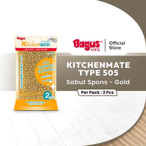 [EZO.9000261] Bagus Kitchenmate Sabut Pembersih Spons 2's