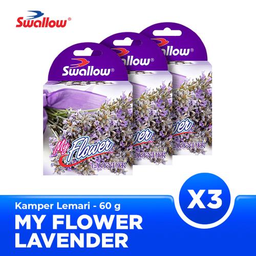[EZO.9000283] Swallow My Flower Kamper Lemari - Lavender / Amaro / Rose / Poisson - Dapat Digantung, Wangi Bunga & Anti Bau