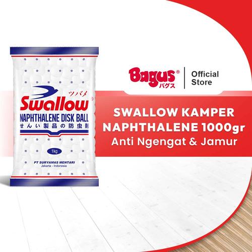 [EZO.9000289] Swallow Kamper Naphthalene 1000 gr - Mencegah Ngengat dan Penjamuran