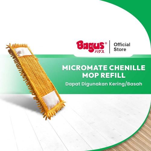 [EZO.9000307] Bagus Micromate Chenille Mop Refill