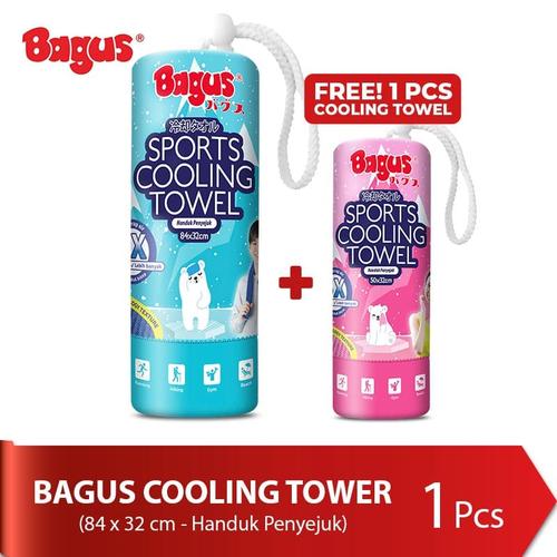[EZO.9000354] BUY1GET1 Bagus Cooling Towel