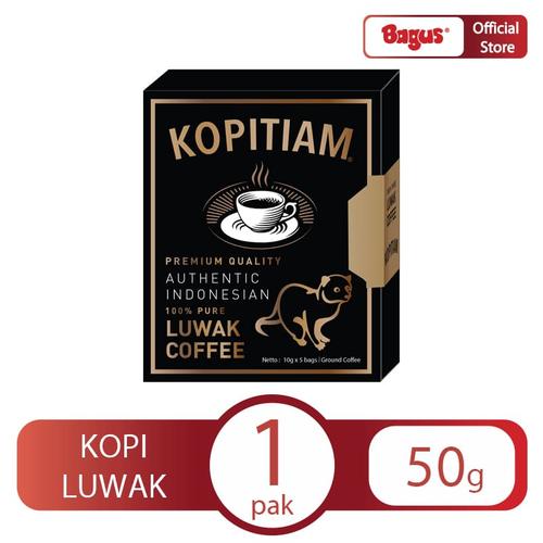 [EZO.9000360] KOPITIAM 100% luwak coffee