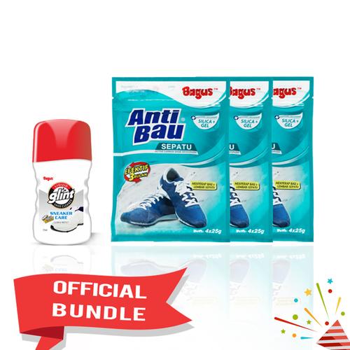 [EZO.9000362] Bundle Official Bagus Anti Bau Sepatu