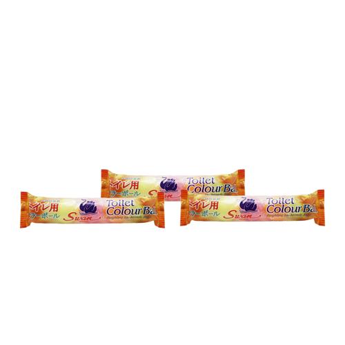 [EZO.9000375] [Triple Pack] Swan Toilet Colour Ball 5's