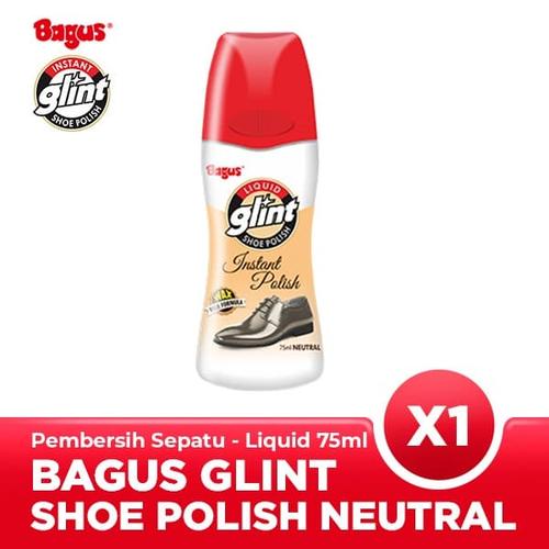 [EZO.9000382] Bagus Glint Liquid Shoe Polish 75ml - Neutral