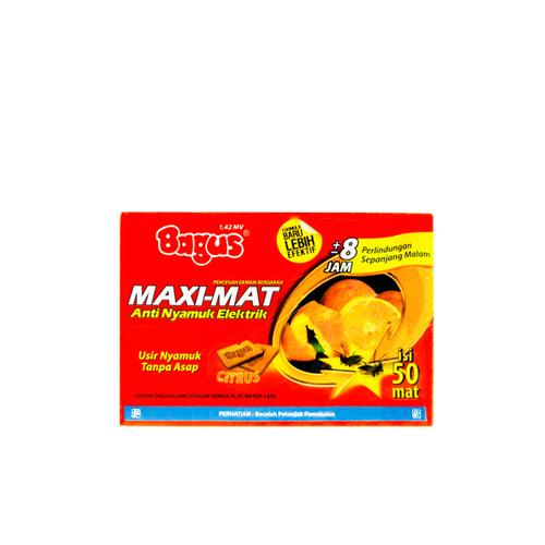 [EZO.9000407] Bagus Maxi Mat Refill CITRUS 50 pcs