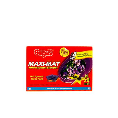 [EZO.9000408] Bagus Maxi Mat Refill 50 pcs Lavender