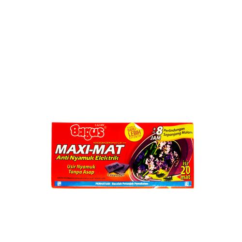[EZO.9000409] Bagus Maxi Mat Refill Lavender 20 pcs