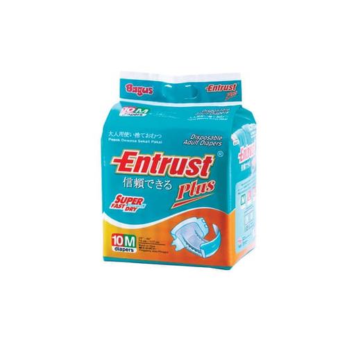 [EZO.9000446] ENTRUST (ADULT DIAPERS) M (10)