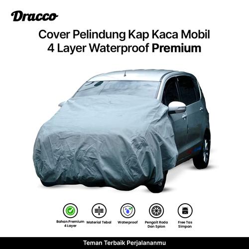 [EZO.4400004] DRACCO cover pelindung kap mesin 4 layer waterproof premium anti cakaran kucing anti air