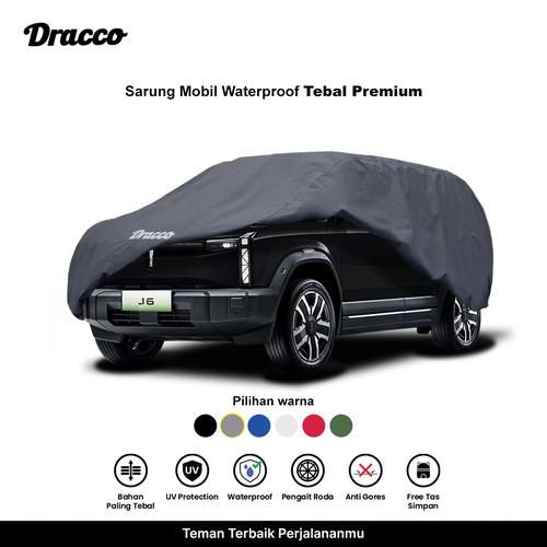[EZO.4400052] DRACCO sarung mobil CHERRY J6 waterproof anti UV tebal CARPROOF cover mobil free tas simpan