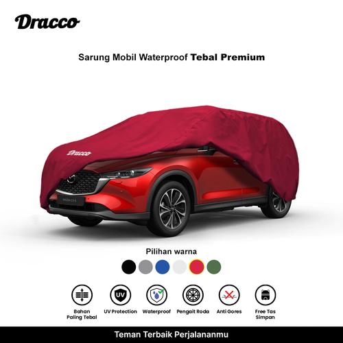 [EZO.4400058] DRACCO sarung mobil MAZDA CX 5 waterproof anti UV tebal CARPROOF cover mobil free tas simpan
