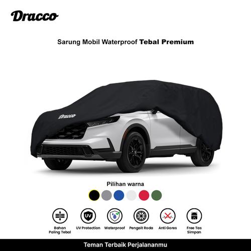 [EZO.4400059] DRACCO sarung mobil CRV waterproof anti UV tebal CARPROOF cover mobil free tas simpan