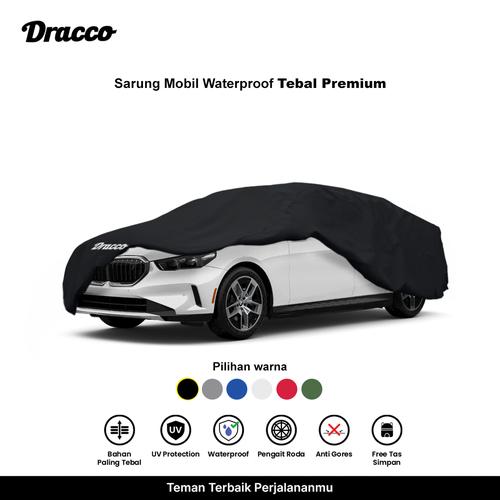 [EZO.4400072] DRACCO sarung mobil BMW SERI 5 waterproof anti UV tebal CARPROOF cover mobil free tas simpan