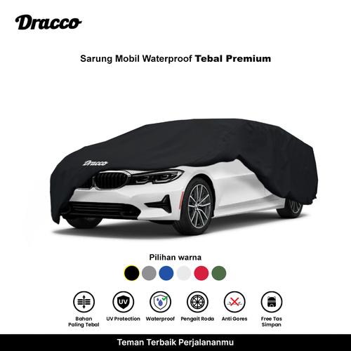 [EZO.4400073] DRACCO sarung mobil BMW SERIES 3 waterproof anti UV tebal CARPROOF cover mobil free tas simpan