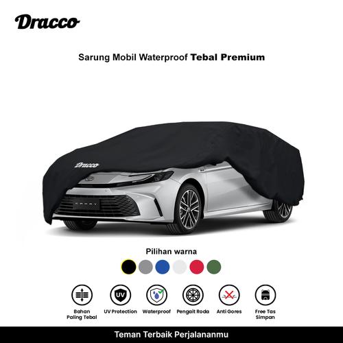 [EZO.4400074] DRACCO sarung mobil TOYOTA CAMRY waterproof anti UV tebal CARPROOF cover mobil free tas simpan