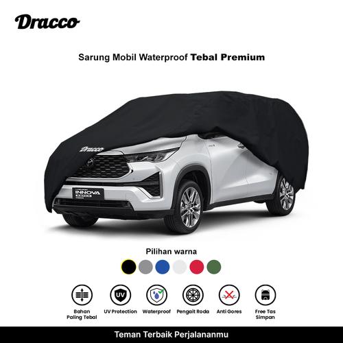 [EZO.4400075] DRACCO sarung mobil INNOVA ZENIX waterproof anti UV tebal CARPROOF cover mobil free tas simpan