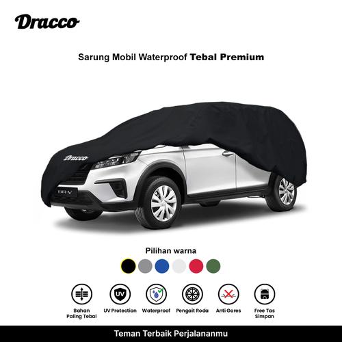 [EZO.4400076] DRACCO sarung mobil HONDA BRV waterproof anti UV tebal CARPROOF premium cover mobil free tas simpan