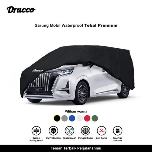 [EZO.4400078] DRACCO sarung mobil BYD DENZA D9 waterproof anti UV tebal CARPROOF Cover mobil BYD free tas simpan